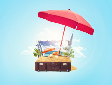 dubai travel design, vacation in UAEの写真素材