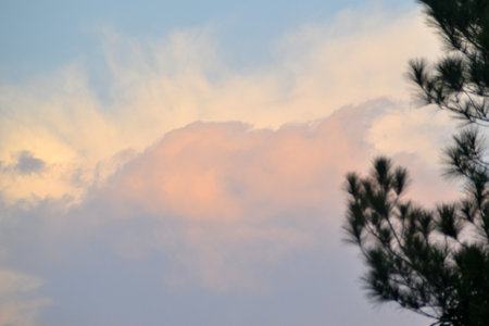 clouds and skyの写真素材
