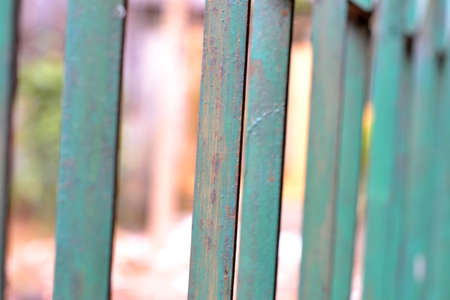 iron fenceの写真素材