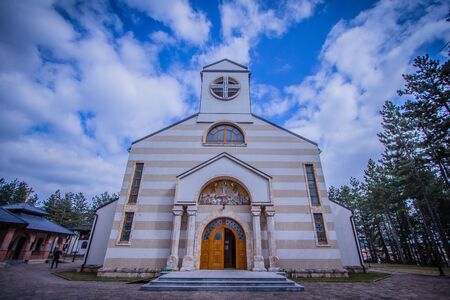Orthodox Church in Zlatibor, Serbiaの写真素材