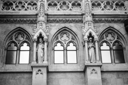 window of the cathedralの写真素材