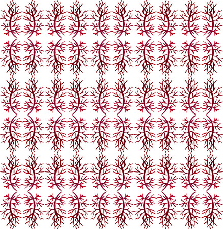 Floral watercolor vector. Seamless abstract hand-drawn  pattern.Bright background.のイラスト素材