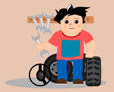 Mechanicのイラスト素材