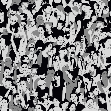 Audience backgroundのイラスト素材