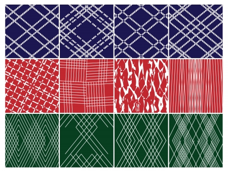 Repeating Patterns Setのイラスト素材