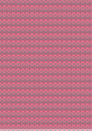 Harlequin of diamond shaped, pink and gray, Cherry-pink tone color pattern, background.の写真素材