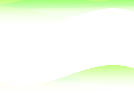 Background Abstract green curve waves. data stream concept. Vector illustrationのイラスト素材