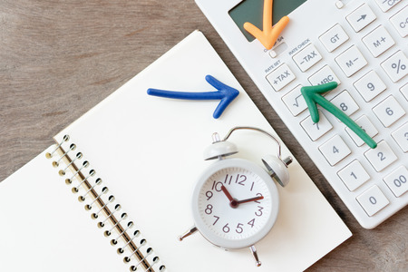 Keypad TAX button For tax calculation. Easy to calculate. on White calculator on white background using as background business concept and Education concept with copy spaces for your text or design.の写真素材
