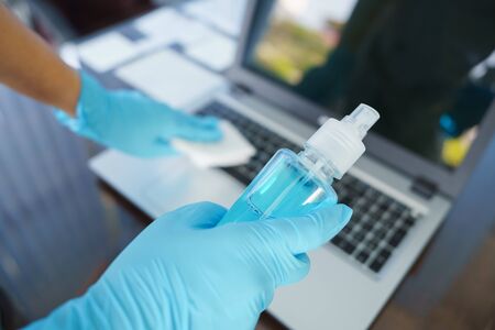 The germ, virus, and bacteria cleanser is made from alcohol. And cleaning properties For safety and...