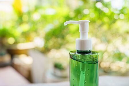 The germ, virus, and bacteria cleanser is made from alcohol. And cleaning properties For safety and to reduce infection from contact Popularly used in medical houses, hospitals, places where peopleの写真素材