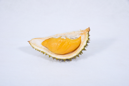 Durian isolated on white background.の写真素材