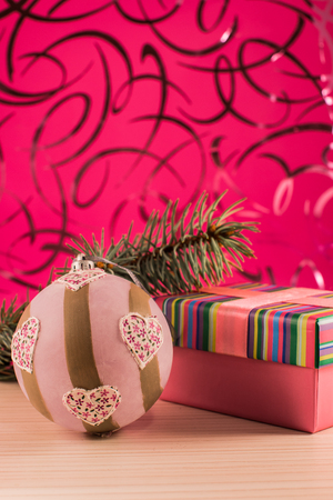 Beautiful picture for the New Year and Christmas cardsの写真素材