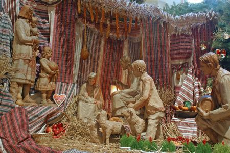 Nativity sceneの写真素材