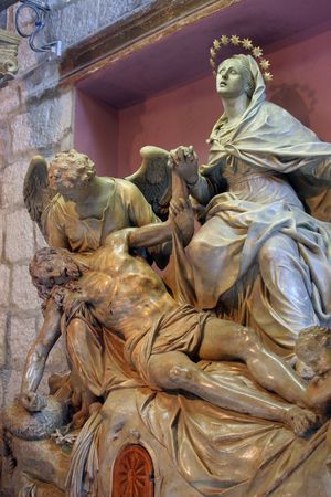 Deposition Jesus Christ from the Crossのeditorial素材