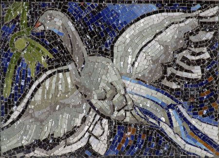 Bird symbol of Holy Spiritのeditorial素材