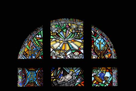 Church windowのeditorial素材