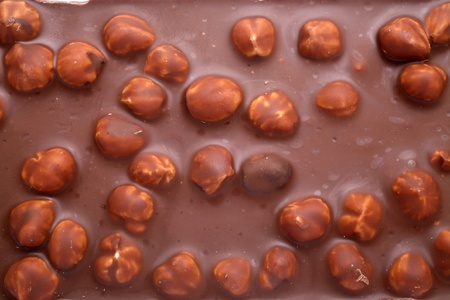 Chocolate with nut