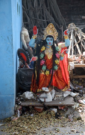 Hindu Goddess Durgaのeditorial素材