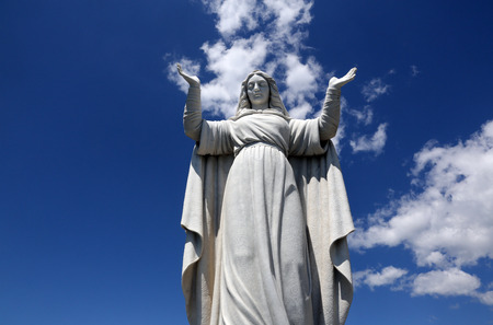 Italy, Liguria, Santa Margherita town, Sacred Margaritaの写真素材