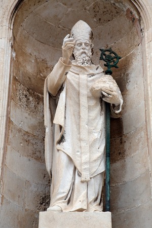 St  Blaise patron of Dubrovnikの写真素材
