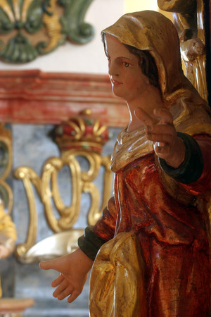 Statue of saintのeditorial素材