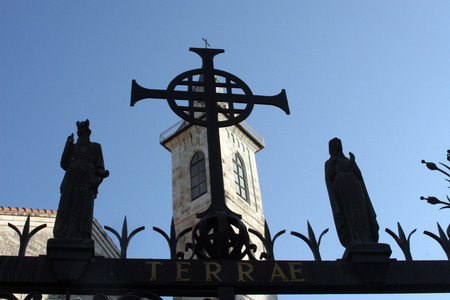 Ein Karem Church of the Visitationの写真素材