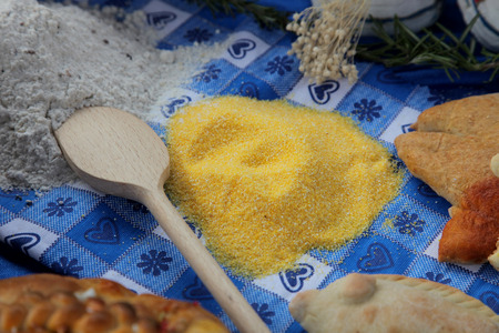 Cornflourの写真素材