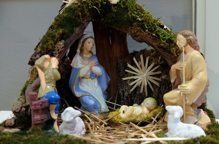 Christmas mangersのeditorial素材