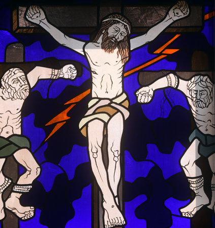 12th Stations of the Cross, Jesus dies on the crossのeditorial素材