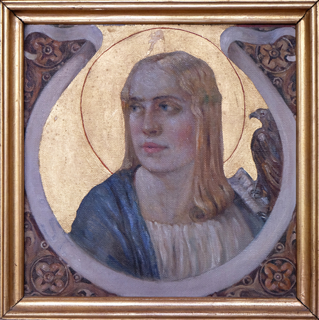 Saint John the Evangelist, Parish church of the Holy Trinity in Krasic, Croatiaのeditorial素材