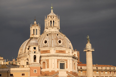 Church of the Most Holy Name of Mary (Chiesa del Santissimo Nome di Maria al Foro Traiano) at the...