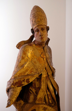 Holy Pope, second half of the 17th century, exhibited in the Museum of Arts and Crafts in Zagreb