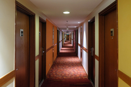 Hotel Ibis Delhi Airport, located adjacent to both T1 & T3 airport terminals in Delhi, India.のeditorial素材
