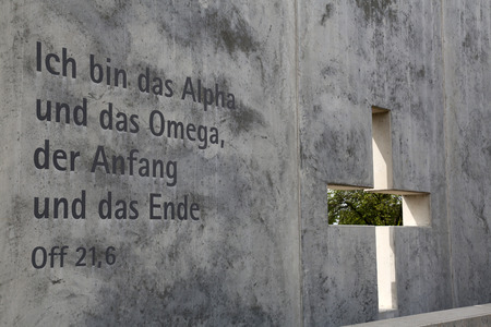 Sieger Koder Center and Biblegarden in Rosenberg, Germanyのeditorial素材