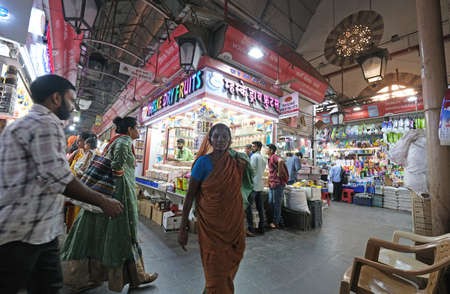 Crawford market, built in the days of the British Raj, now officially renamed Mahatma Jyotiba Phule...