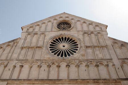 Cathedral of St. Anastasia in Zadar, Croatiaの写真素材