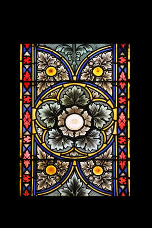 Stained glass in Zagreb cathedral