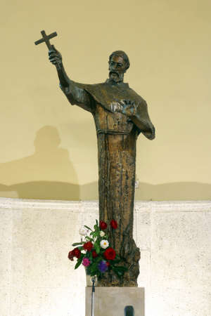 Saint Nicholas Tavelic, parish church of Saint Nicholas Tavelic in Zagreb, Croatiaのeditorial素材