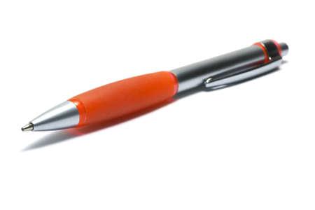 Pen on a white backgroundの写真素材