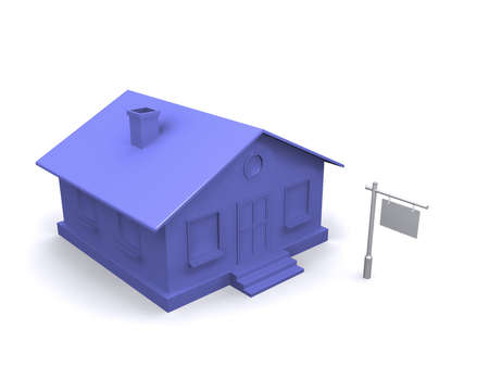 Maybe a house for sale? Or write your ad lease?の写真素材