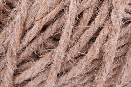 Background of coarse thread twine の写真素材