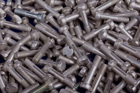 Texture of metal screws 