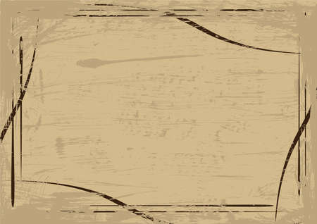 Grunge vintage frame with copy spaceのイラスト素材