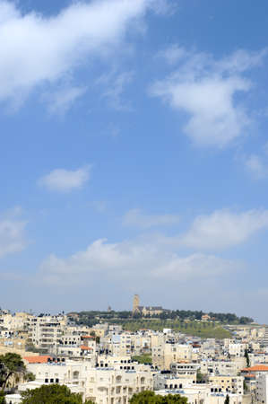 City view from the mountaintopの写真素材