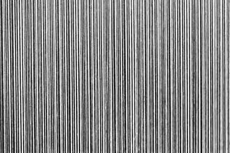 texture of black and white, vertical black and white lines.の写真素材