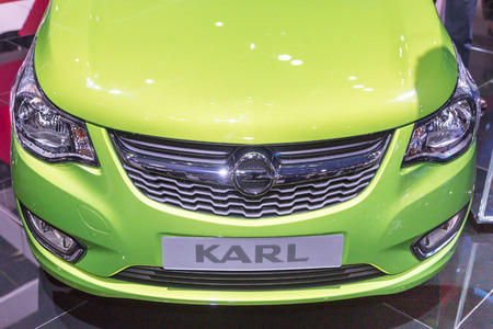 Geneva, Switzerland - March 2, 2014: 2014 TechArt Porsche 911 Turbo presented on the 84th International Geneva Motor Showのeditorial素材