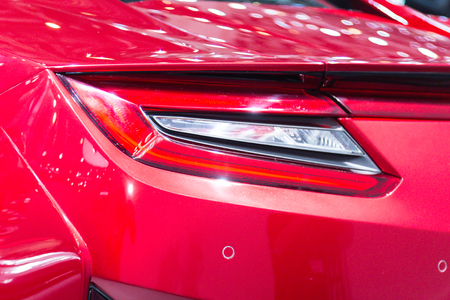 Geneva, Switzerland - March 4, 2015: 2016 Honda NSX presented on the 85th International Geneva Motor Showのeditorial素材