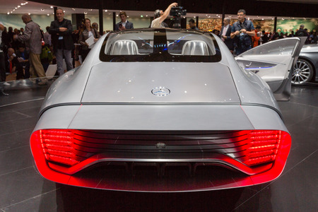 Frankfurt, Deutschland - September 15, 2015: 2015 Mercedes-Benz IAA Concept presented on the 66th...