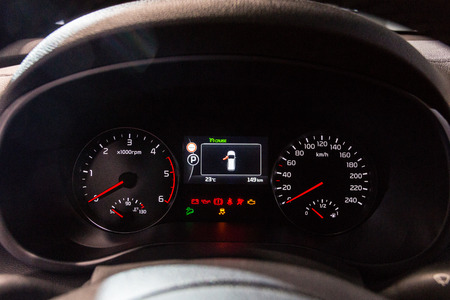 Frankfurt, Deutschland - September 15, 2015: 2016 Kia Sportage presented on the 66th International...