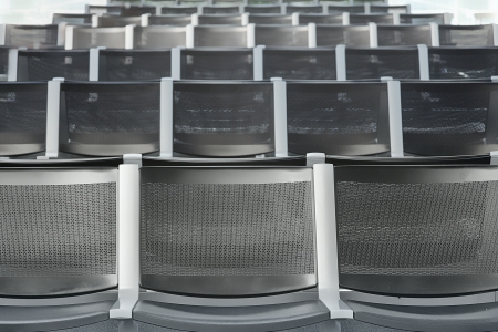 Chairs in the waiting area 